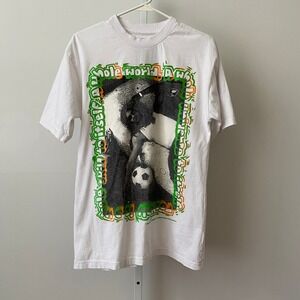 Market S White T-Shirt Bob Marley One Love Graphic Soccer‎ Reggae Streetwear